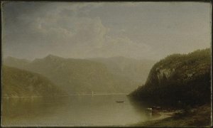 Mountain Lake Scene — John William Casilear