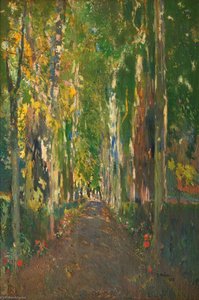Camino De La Casa Güell. Santa Perpetua De La Mogoda (the Path To Casa Güell) — Joaquim Mir