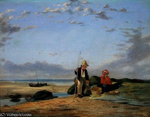 Figures On A Beach — William Collins