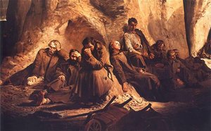 Sunday In The Mine — Jacek Malczewski