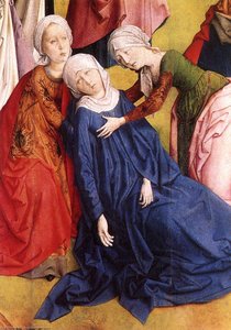 Calvary Triptych (detail) (12) — Hugo Van Der Goes