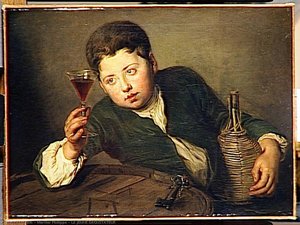 Le Jeune Degustateur — Philippe Mercier