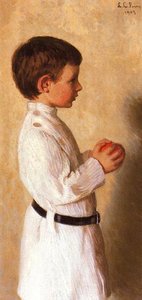 Portrait Of Augustus Lowell Putnam — Lilla Cabot Perry