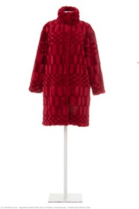 Embossed Plush Coat — Águeda Isabel Ruiz De La Prada Y Sentmenat