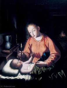 Virgin Waking The Boy, Museum Of Fine Arts In Granada — Juan Sanchez Cotan