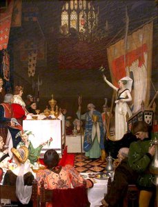 Edward Iv Being Entertained By William Canynges At His House In Redcliff Street, 1461 — Ernest Board