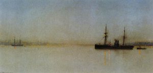 The Port Light — John Atkinson Grimshaw