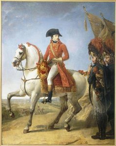 Portrait Équestre De Bonaparte, 1er Consul À Marengo Bonaparte Distribuant Des Sabres D'honneur Aux Grenadiers De La Garde Consulaire Après La Bataille De Marengo — Antoine-jean Gros (baron Gros)