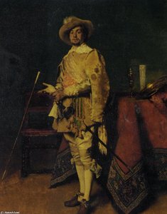 Dashing Cavalier — Ferdinand Victor Léon Roybet