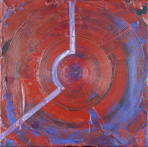 Spinning Red Suspended — Barbara Delaney