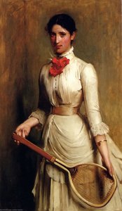 Portrait Of Artist's Sister­-in­-law — Arthur Hacker