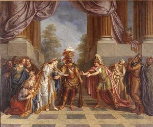 Hercules Restored Alcestis To Her Husband (grenoble Version) — Charles Antoine Coypel Iv