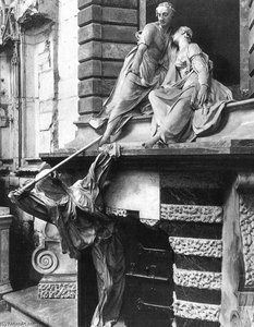 Tomb Of Sir Joseph And Lady Elizabeth Nightingale — Louis-françois Roubiliac