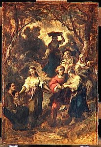 Les Bohemiens — Narcisso Díaz De La Peña