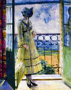 Girl On Balcony — Louis Ritman