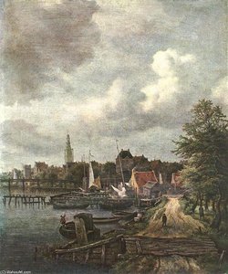 View Of Amsterdam — Jacob Isaackszoon Van Ruisdael