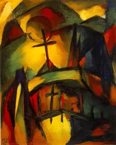 Mountain Graveyard — Kurt Schwitters