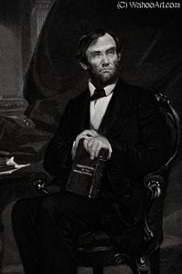 Portrait Of Abraham Lincoln — Alonzo Chappel