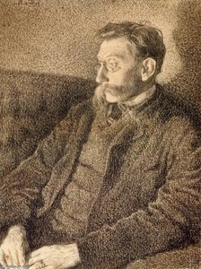 Portrait Of Emile Verhaeren — Theo Van Rysselberghe