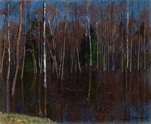 Flooding Of The Neiman River — Stanislav Zhukovsky