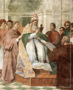 Gregori Ix Aprobovanie Dekrezov — Rafaello Sanzio