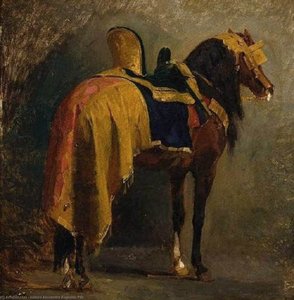 Horse Caparisoned — Isidore Pils