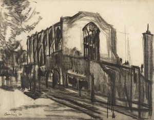 Benchers Hall, Inner Temple — David Bomberg