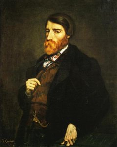 Portrait Of Alfred Bruyas (also Known As Painting Solution) — Gustave Courbet