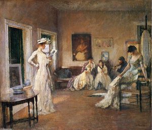 Rehearsal In The Studio — Edmund Charles Tarbell
