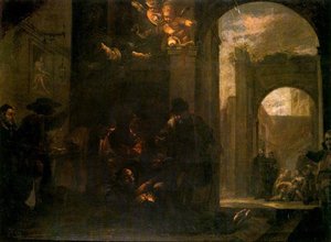 Trance De San Ignacio En El Hospital De Manresa — Juan De Valdés Leal