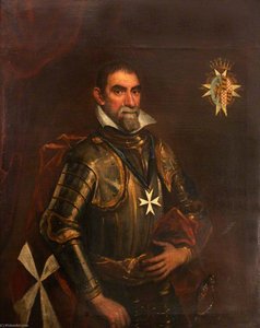 Alfonso D'arcano, Prior Of Venice — Jacopo Bassano The Elder