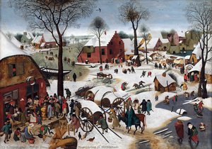 The Numbering At Bethlehem — Pieter Bruegel The Elder