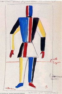 The Athlete Of The Future — Kazimir Malevich