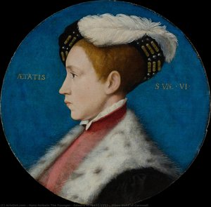 Edward Vi (1537–1553), When Duke Of Cornwall — Hans Holbein The Younger