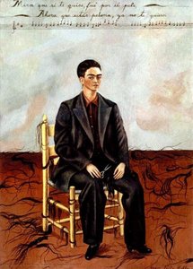 Autorretrato Con Pelo Corto — Frida Kahlo