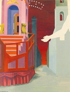 Study For 'festa' — George Clair Tooker
