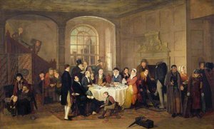 The Stage Coach Breakfast — Edward Villiers Rippingille