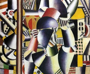 Acrobates En El Circo — Fernand Léger