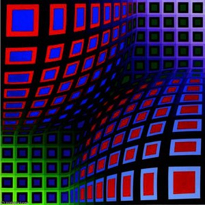 Ond-ii-va — Victor Vasarely