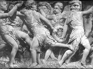 Cantoria (detail) — Donatello