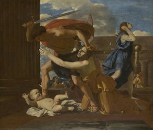 Das Massaker Der Unschuldigen — Nikolaus Poussin