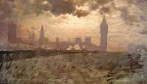 Westminster Bridge — Giuseppe De Nittis