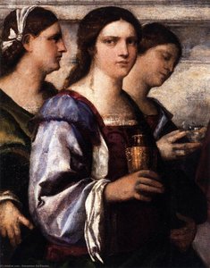 San Giovanni Crisostomo Altarpiece (detail) — Sebastiano Del Piombo
