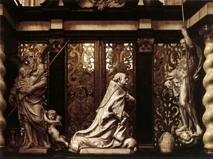 Das Grab Des Erzbischöps André Cruesen — Lucas Faydherbe