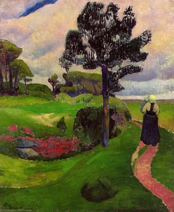 Mutter Und Kind In Der Bretagne — Paul Sérusier