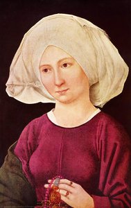 Portrait Of A Young Woman — Martin Schongauer