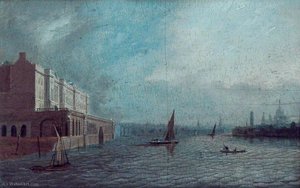 Somerset House And St Paul's — Samuel Scott