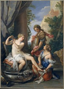 Bathsheba At Her Bath — Giuseppe Bartolomeo Chiari