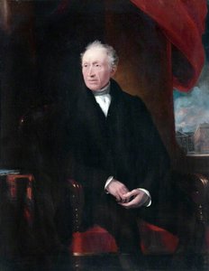 George Brown With Liverpool Blue Coat School Buildings In The Background — James Lonsdale