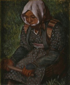 Girl Of Island（at The Village Of Tassha In Sado Island） — Shōroku Yanase